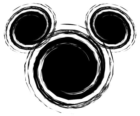 Mickey Mouse Head Template