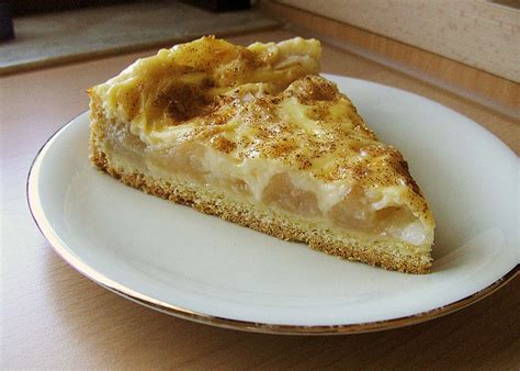 Apfelkuchen mit Pudding von Bezwinger