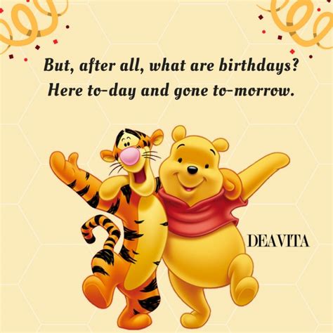 Happy Birthday Quotes Winnie The Pooh Self Motivation Quote