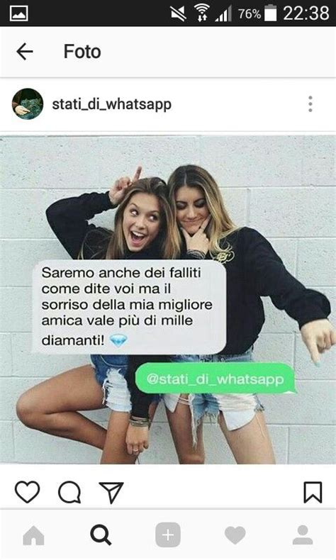 Pin Di Lara Su Status Frasi Sullamicizia Citazioni Instagram Citazioni Migliore Amicizia