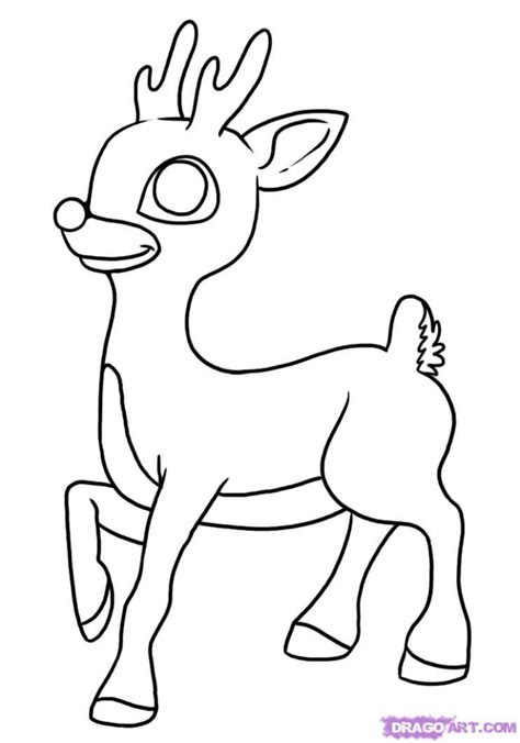 Rudolph Cartoon Drawing At Getdrawings Free Download
