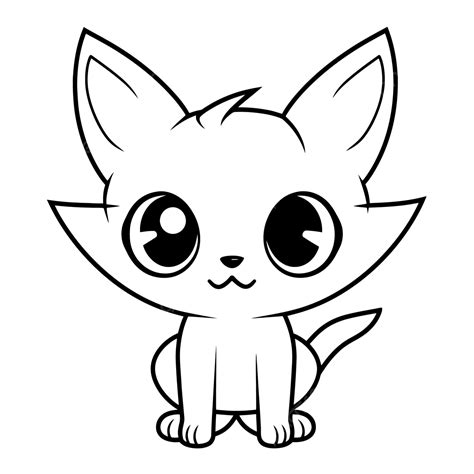 Anime Kitten Coloring Pages Coloring Pages To Downloa