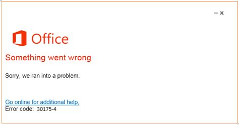 Solutions To Fix Error Code For Microsoft Office