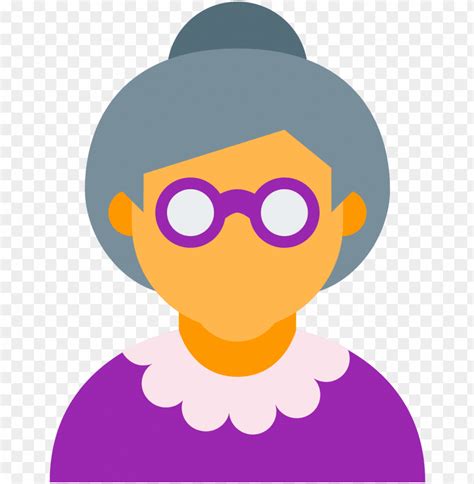 Old Lady Icon Old Woman Icon Png Free Png Images Toppng