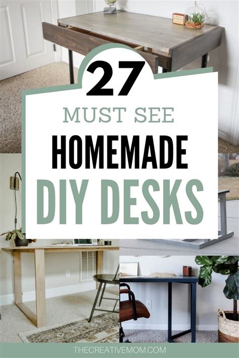27 Amazing Diy Homemade Desk Ideas With Tutorials