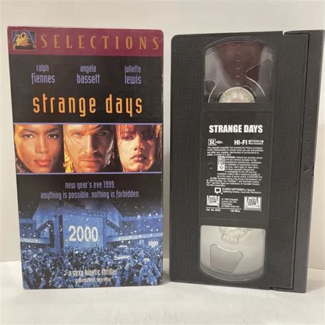 Strange Days Vhs 1996 Ralph Fiennes Angela Bassett Juliette Lewis Tom