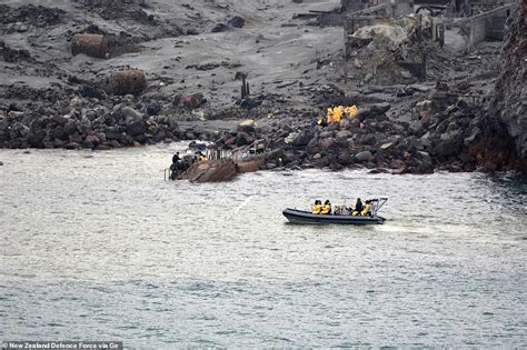 White Island Rescue Workers Search For Remaining Two Bodies Daily