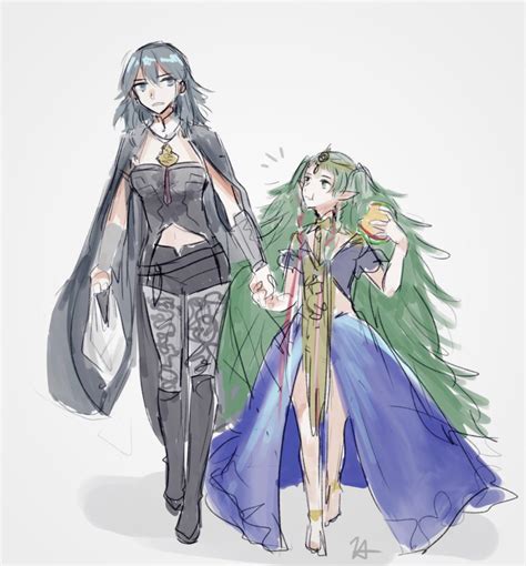 Byleth And Sothis Fireemblem