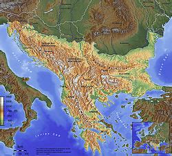 Of, or relating to north macedonia. Balkanhalvön - Wikipedia