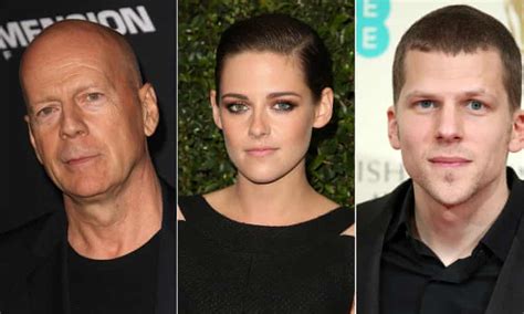 Bruce Willis Kristen Stewart And Jesse Eisenberg Star In New Woody