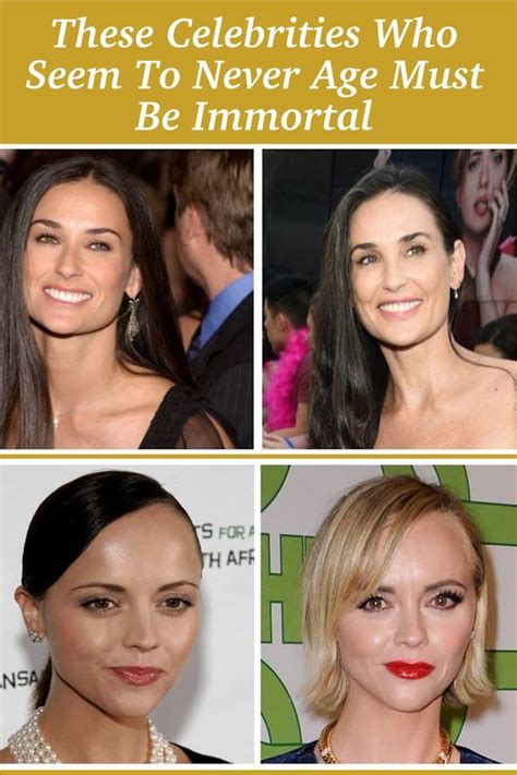 These Celebrities Who Seem To Never Age Must Be Immortal Celebrities Funny Memes Anaya