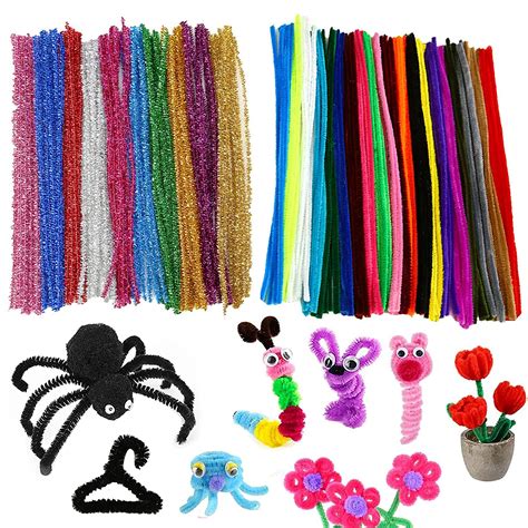 Pipe Cleaners 200 Pieces Pipe Cleaner Craft Chenille Stems For Diy Art Creative