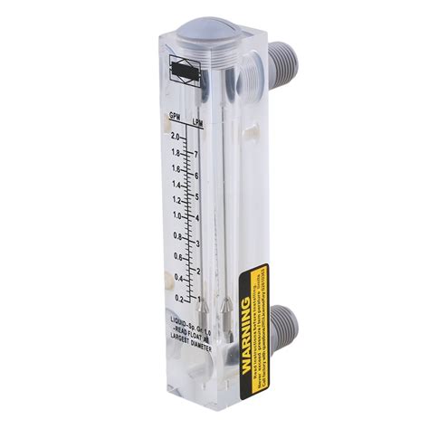 Abs Plastic Panel Type Liquid Flowmeter Water Flow Meter Lzm 15 02