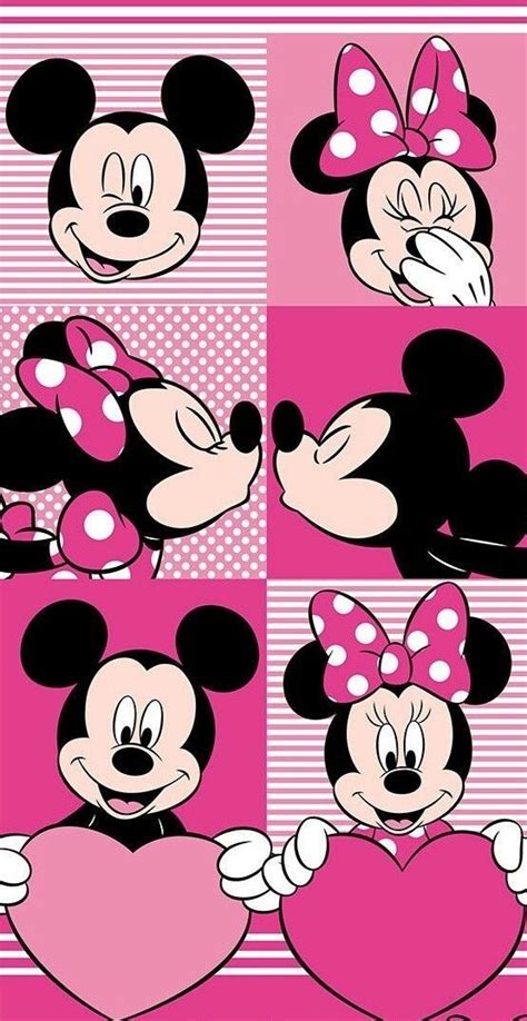 Wallpaper Gambar Mickey Mouse Pink Picture Ideas