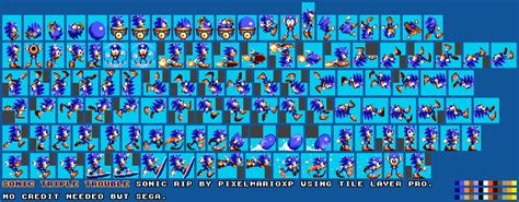 Game Gear Sonic Triple Trouble Sonic The Spriters Resource