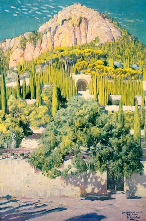 Mallorca En Pintura Santiago Rusiñol I Prats 1861 1931