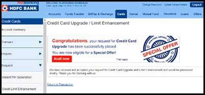 Answered 3 years ago · author has 468 answers and 732.1k answer views. Upgrade HDFC Credit Card - Complete Process » Reveal That