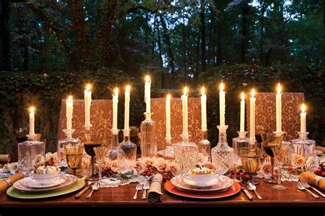 Set the table in autumn style with these stunning fall table decorating ideas. Elegant Autumn Dinner - Southern Lady Magazine