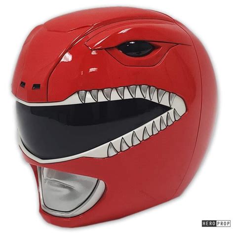 Mighty Morphin Power Rangers Ninja Steel Hero Red Ranger Helmet