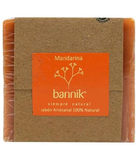 Jabon Artesanal Mandarina 90 G Bannik