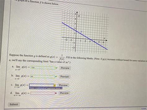 solved suppose the function g is defined as g x f x 1 fill