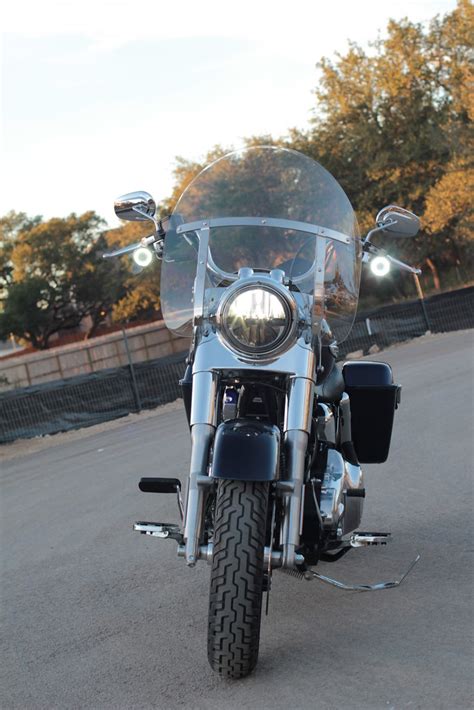 Dual integrated hi/lo beam headlight. Switchback Full LEDs - Harley Davidson Forums: Harley ...