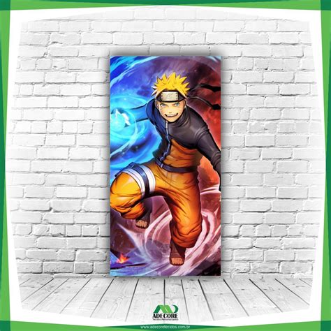 Painel Vertical Naruto Adecore Tecidos