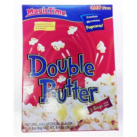 Magic Time Popcorn Double Butter 3×35oz Khampasert