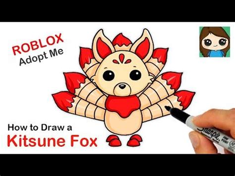 Twin unicorn pets on adopt me roblox. How to Draw a Kitsune Fox | Roblox Adopt Me Pet - YouTube ...