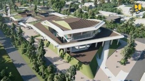 Tinjau Gedung Gelanggang Inovasi Dan Kreativitas Ugm Menteri Basuki Tekankan Kualitas Pekerjaan