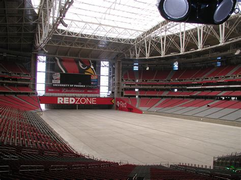 We became better in every aspect possible both on and off the field. University of Phoenix Stadium. Coolest feature is that ...