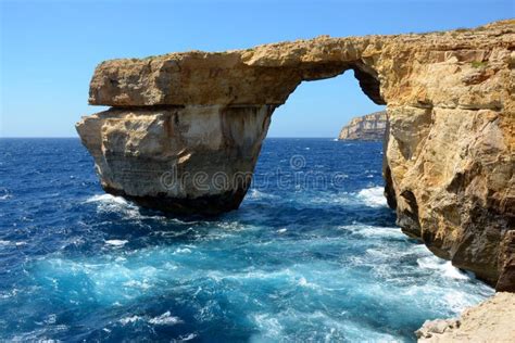 Azure Window En La Isla De Gozo Malta Foto De Archivo Imagen De