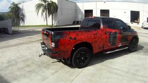 Which is the best vinyl truck wrap film? Toyota Tundra 3M Truck Wrap Graphics Miami Florida - YouTube