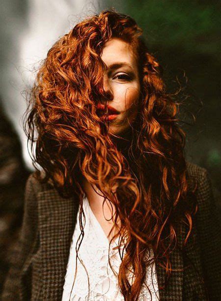 30 Long Curly Red Hairstyles Long Hair Styles Glam Hair Red Curls