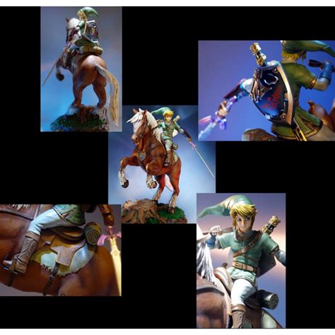 The Legend Of Zelda Twilight Princess Statue Link On Epona