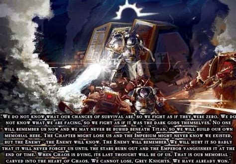 Badass Quote Grey Knight Grey Knights Wallpaper Grey Knights