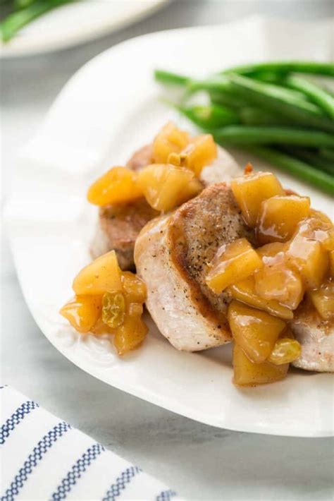 And i've found that rather than focus on the very specific steps in a very specific recipe, if i focused on how the cook was putting ingredients. Pork Tenderloin Medallions with Apples - Meaningful Eats