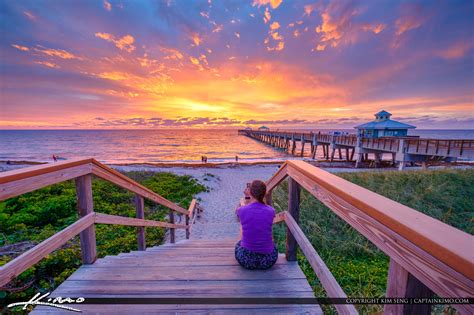 sunrise juno beach pier may 13 2018 hdr photography by captain kimo