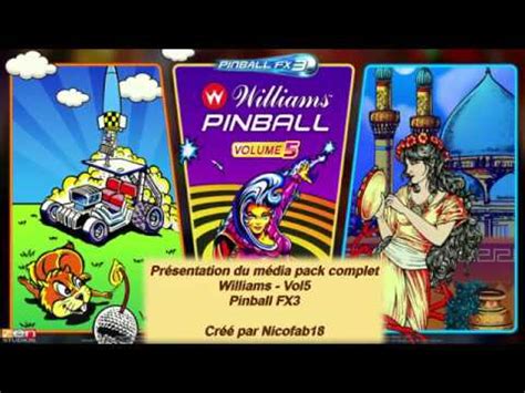 Home vpinball downloads pinball fx3 bally/williams wheel images. Présentation Médias Pinball FX3 - Williams - Vol5 - YouTube
