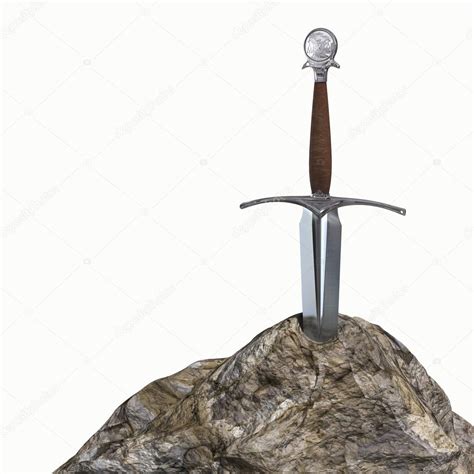 The Sword In The Stone Stock Photo By ©beawolf 43435671