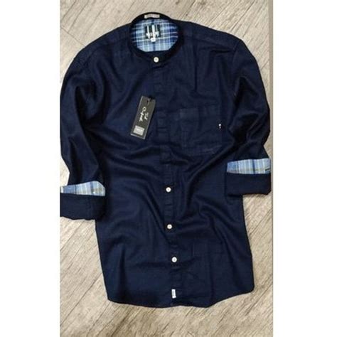 Mark Me Collar Mens Cotton Casual Shirts Rs 430 Piece
