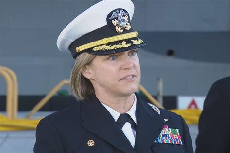 navy captain becomes 1st woman to command us nuclear carrier wwaytv3