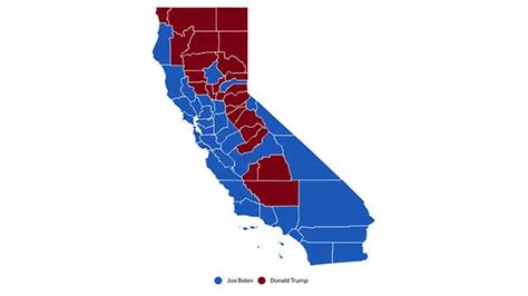 California Election Results 2020 Maps Show How State Voted For President