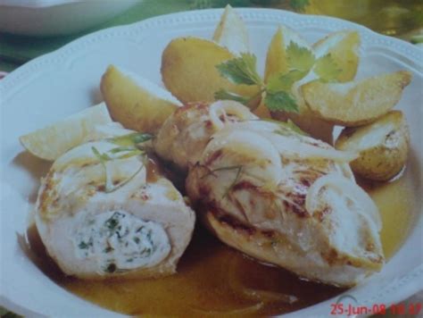 Gefüllte Hähnchenbrust Rezept mit Bild
