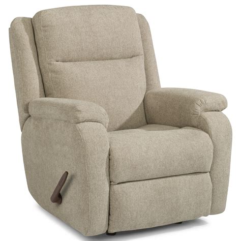 Flexsteel Magnus 2888-51 Casual Rocking Recliner with Pillow Arms