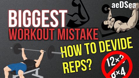 Right Way To Divide Reps In A Workout Hindi Biggest Workout Mistake