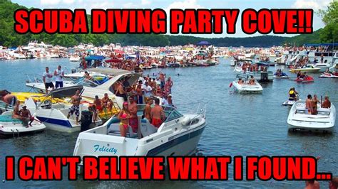 Scuba Diving The Biggest Lake Party Spot Party Cove Lake Min Video Fpornvideos Com