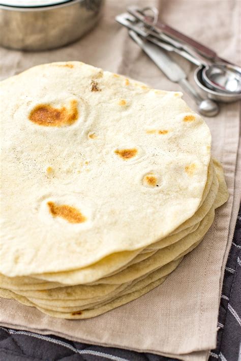Easy Flour Tortillas From Scratch Nourish And Fete