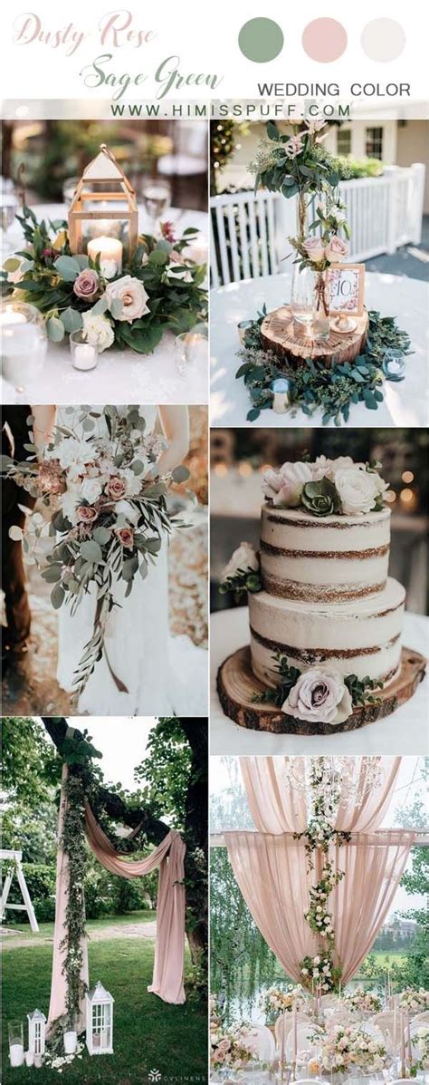 25 Dusty Rose And Sage Green Wedding Color Ideas Hi Miss Puff Page