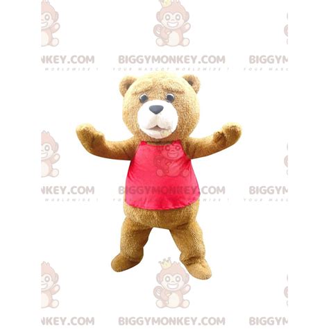 Biggymonkey™ Mascot Costume Of Ted The Famous Sizes L 175 180cm